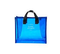 Beach Bag PVC Tote Bag Swimming Bag Transparent Beach Bag Clear Travel Toiletries Bag Clear Large Storage Makeup Bags Travel Accessories Portable Waterproof Cosmetic for Travelling and Holiday