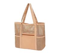 Beach Bag Shopper - Foldable Waterproof Lightweight Mesh Bag | Summer Beach Bag, for Swimming, Sand, Boat, Cruise, Travel, Summer, Fitness, Lunch, Shower, Wet Items, Dock