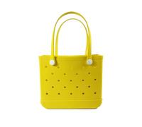 Beach Bag, Travel Cosmetic Bag, EVA Material, Portable and Large Capacity, Multi-Purpose, DIY(Yellow,X-Small)