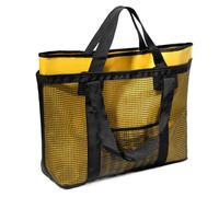 Beach Bag, Travel Shoulder Bag Mesh Beach Bag | Lightweight Waterproof Bags Women Travel Accessories for Holidays Outdoor Activities Swimming Pool, lemon tree, Consulte la descripción