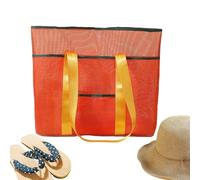 Beach Bags for Women - Portable Toiletry Organizer Bag | Tear-Proof, Large Capacity Beach Organizer for Cruise Ship Water Park Resort Poolside Island Vacation