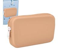 Beach Bags Phone Holder: 4.5 Inch Zipper Wallet, Soft Silicone Accessory, Portable Accessory Organizer, Lightweight Storage Bag | Travel Travel For Vacation, red, Consulte la descripción, See