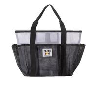 Beach Bags,Reusable Fashion Large Travel Mesh Handbag with Multi Pocket,Pool Bag - for Grocery Shopping Vacation School Gym Picnic Family Holiday Summer
