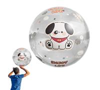 Beach Balls For Kids - 23.6 Inches Transparent Inflatable Pool Toy Colorful Floating Summer Entertainment Giant Sphere | Outdoor Water Game For Adults Vacation Backyard Park Family Party Gathering Fun