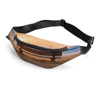 Beach Bench Waist Bag,Durable Sling Bag with Adjustable Strap Crossbody Waist Bag,for Outdoors Workout Traveling Casual Running Hiking Cycling