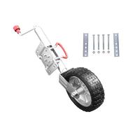 Beach Boat Trailer Jack - Hand Crank Guide Wheel Jack, with 10-Inch Wheel Heavy-Duty Swivel Mount, 2000 Lbs Capacity, 9.44 Inches Vertical Travel, Suitable for caravans, Boats, Motor Boats