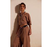 Beach Bold Pant Set by free-est at Free People in Brown Truffle, Size: Medium - female