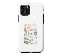 Beach Boots Big Dreams Surf Palm Tree Cowboy Country Case for iPhone 11 Pro