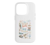 Beach Boots Big Dreams Surf Palm Tree Cowboy Country Case for iPhone 14 Pro