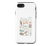 Beach Boots Big Dreams Surf Palm Tree Cowboy Country Case for iPhone SE (2020) / 7/8
