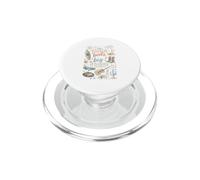 Beach Boots Big Dreams Surf Palm Tree Cowboy Country PopSockets PopGrip for MagSafe