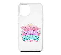 Beach Booze Besties Funny Drinking Friends Summer Vacation Case for iPhone 12/12 Pro
