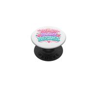 Beach Booze Besties Funny Drinking Friends Summer Vacation PopSockets Adhesive PopGrip