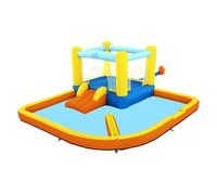 Bestway H2OGO! Inflatable Bouncy Castle with Pool | Paddling Pool with Slide and Sprinkler for Kids, 3.65m x 3.40m