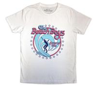 Beach Boys Men's Surfin USA Circle T-Shirt in White | Size: XL Beach Boys White XL