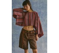 Beach Break Poncho Jacket at Free People in Horizon Combo - female