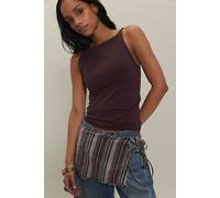 Beach Break Stripe Sarong at Free People in Driftwood Combo, Size: M/L - female