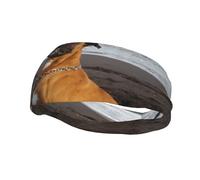 Beach Brown Boxer Dog PortraitHair Bands for Men Woman Headband Running Headband Sweat Wicking Gym