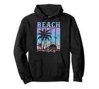 Beach By The Sea, Sandy Beach, Pullover Hoodie