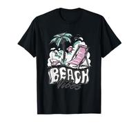Beach by The Sea, Sandy Beach, T-Shirt