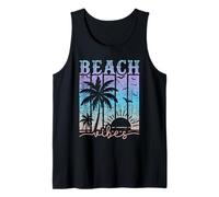 Beach by The Sea, Sandy Beach, Tank Top