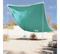 Beach Canopy with Polyester and Steel, for Camping, Green, 214x236 cm