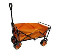 Beach Cart - Camping Trailer - All-Terrain Utility Cart - Heavy-Duty Shopping Cart - Folding Beach Wagon - Outdoor Gear Transporter - Versatile Camping Equipment