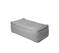 Beach Chair Bean Bag Chairs Cover For Adults Cotton Linen Outdoor Waterproof Bean Bag Lounger Cover Without Filler Garden Beach Pool Side Sofa Bed Pouf Salon ( Color : Stool-light grey , Size : Empty