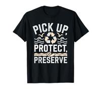 Beach Clean-Up Volunteer Ocean Conservation Eco-Friendly T-Shirt