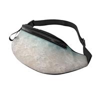 Beach Clear Sea Sand Fanny Pack for Men Women, Waterproof Sports Waist Bag Fashion Belt Bag Crossbody Bags Hip Bum Bag with Adjustable Strap Large Sling Bag Purse for Travel Hiking