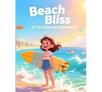 Beach Coloring Book for Girls | Fun with Ocean Scenes for Kids Ages 4-8: Explore Creative Seashells, Mermaids, and Sandcastles | Perfect Summer Gift or Vacation Activity Book! (Summer Series)