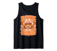 Beach Crab Summer If Crabby Please Return to The Beach Tank Top