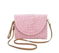 Beach Crossbody Handbags Bag Crossbody Handbag Ethnic Summer Beach Tassel Straw Bags(2)