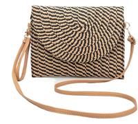 Beach Crossbody Handbags Bag Crossbody Handbag Ethnic Summer Beach Tassel Straw Bags(3)