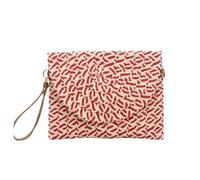 Beach Crossbody Handbags Bag Crossbody Handbag Ethnic Summer Beach Tassel Straw Bags(4)