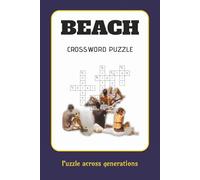 Beach Crossword Puzzles: Easy-to-Read | 120 Fall-Themed Crossword Puzzles with Solutions for Adults and Seniors
