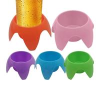 Beach Cup Holders for Sand,5 Pieces Sunglasses Keys Holding Supplies | Sand Coasters Drink Holders - for Travel Camping Summer Trips Picnic Outdoor Vacation Women Men Family Friends
