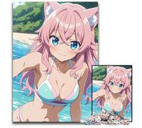 Beach Day 1000 Piece Jigsaw Difficult Puzzles for Adults Fun at Home Activities Birthday Present Travel Gifts 1000 PCS(38x26cm)