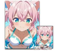 Beach Day Jigsaw Puzzles 1000 Pieces for Adults Difficult Puzzles for Adults Ideal DIY Decor & Brain Teaser Gift 1000 PCS(75x50cm)