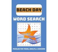 Beach Day Word Search Puzzle Book: Word Searches with Easy to Read Print about a Beach Day, Marine Life, Outdoor Activities, and More | 6x9 inches, ... for Vacations, Holidays, and Family Fun Time!