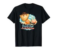 Beach Days are the Best Days Shirt Summer Beach Graphic T-Shirt