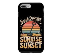 Beach Detector Sunrise to Sunset Metal Detecting Case for iPhone 7 Plus/8 Plus