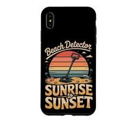 Beach Detector Sunrise to Sunset Metal Detecting Case for iPhone XS Max