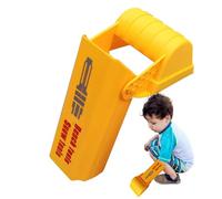 Beach Excavator, Sandbox Digger Toy, 13.78x4.72x3.54 inches Kids Hand-Controlled Large Construction, Sand Shovel Arm for Snow, Outdoor Beach Play, Soil Scooping, Summer Digging