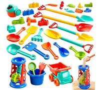 Beach Games for Children | Summer Sand Castles Construction Kit | Beach Games for Children - for Girls Ages 3-10 Summer Travel Holidays Location of Ma