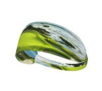 Beach Golf Course Print Sports Headbands For Men Women, Moisture Wicking Sweat Band Elastic Wide Hair Bands,For Running, Cycling, Basketball, Gym Exercise, Football