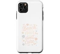 Beach Hair Don't Care Beach Girl Surfer Salt Ocean Life Cute Case for iPhone 11 Pro Max