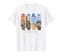 Beach Hand Sculpture Lighthouses Vacation Uruguay Value Graphic T-Shirt