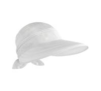 Beach Hats for Women - Wide Brim Breathable UV Protection - Sun Visor Hat | for Beach Pool Swim Summer Travel Hiking Walking Sports Gardening Fishing White