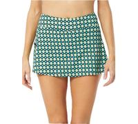 BEACH HOUSE Emma Multi-Sport Swim Skort - Running, Tennis, Pickleball Skirt with Boy Shorts, Tropic Bloom Black, 14